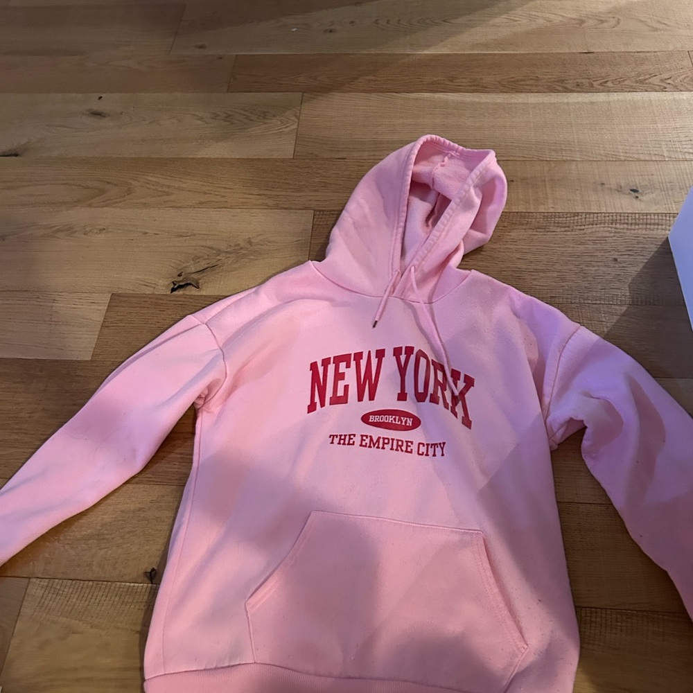 Pink New York Hoodie